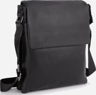Чоловіча сумка шкіряна Tiding Bag A25F-8873A Чорна