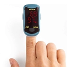Пульсоксиметр на палець MD300C19 (блакитний) для вимірювання частоти пульсу та рівня кисню в крові - зображення 3