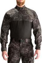 Реглан тактический под бронежилет 5.11 Tactical Geo7 Stryke Tdu Rapid Shirt 72071G7-357 XL Night (2000980473304) - изображение 1