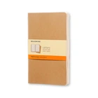 Блокнот Moleskine Cahier средний 80 страниц в линию Бежевый 13х21 см (9788883704987)