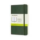 Блокнот Moleskine Classic карманный 9х14 см 192 страниц нелинованный Миртовый Зеленый Мягкий (8058647629155)