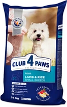 Сухой корм для собак Club 4 Paws Премиум Для мелких пород Ягненок и рис