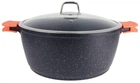 Кастрюля с крышкой Bohmann BH-7350-26-MRB 26 см 5 л