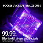 УВЦ ЛЕД стерилизатор антисептик O2 UVC-LED для очистки и дезинфекции карманный - изображение 2