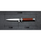Выкидной нож стилет Pro Pro B-84, коричневый - изображение 4
