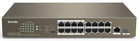 Коммутатор TENDA TEF1118P-16-150W 16xFE PoE, 1xGE, 1xSFP (TEF1118P-16-150W)