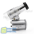Карманный микроскоп MG 9882 60x кратность с LED и ультрафиолетовой подсветкой