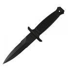 Ніж MIL-TEC STIEFELMESSER MIT MEHRZWECKSCHEIDE Black (15372000)