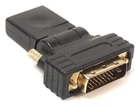 Переходник PowerPlant HDMI AF-DVI (24 + 1) AM, 360 градусов