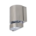 Светильник фасадный HOROZ ELECTRIC "GARDENYA-3" GU10 мат.хром без лампы настенный