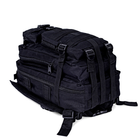 Тактичний рюкзак Military 25 L Чорний похідний (109161-T 410) - зображення 2