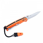 Нож Ganzo G7412P-WS оранжевый (G7412P-OR-WS) - изображение 5