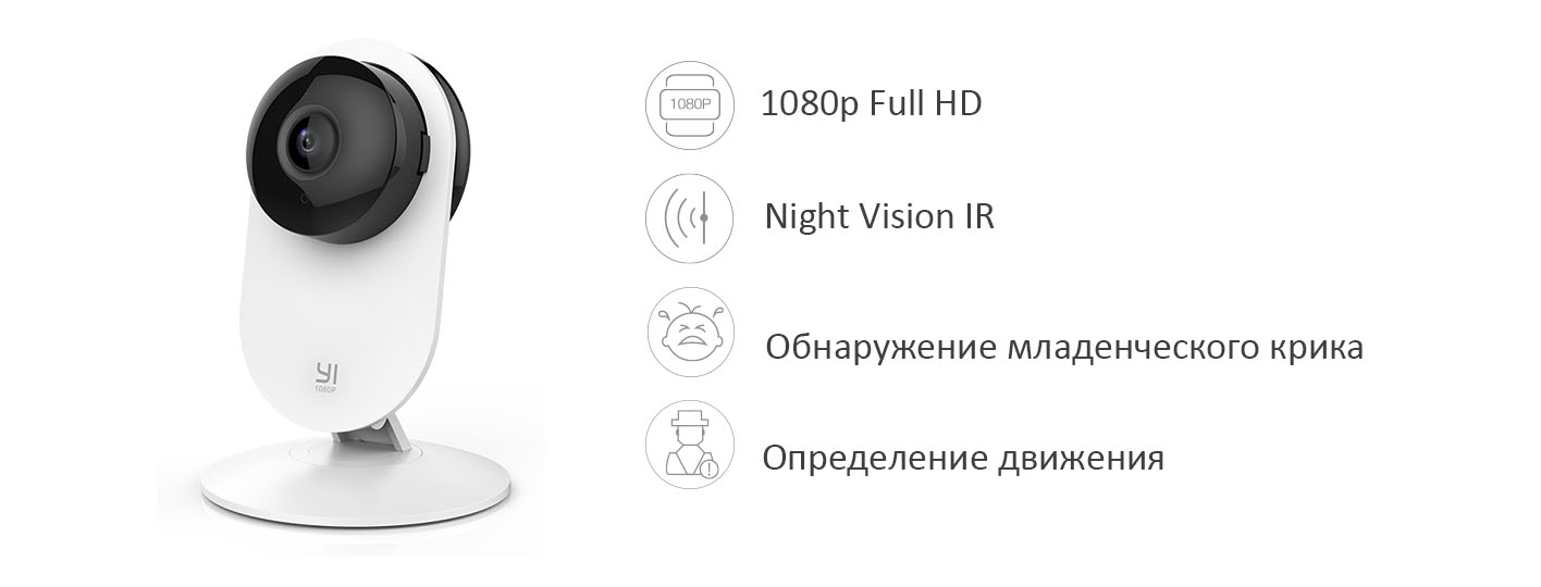 IP-камера Xiaomi YI 1080p Home