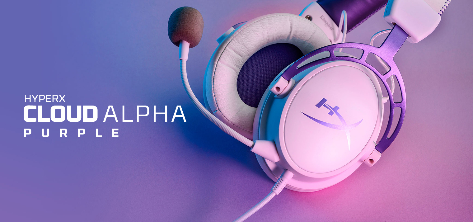 Наушники HyperX Cloud Alpha Purple Limited Edition (HX-HSCA-PL) купить ...