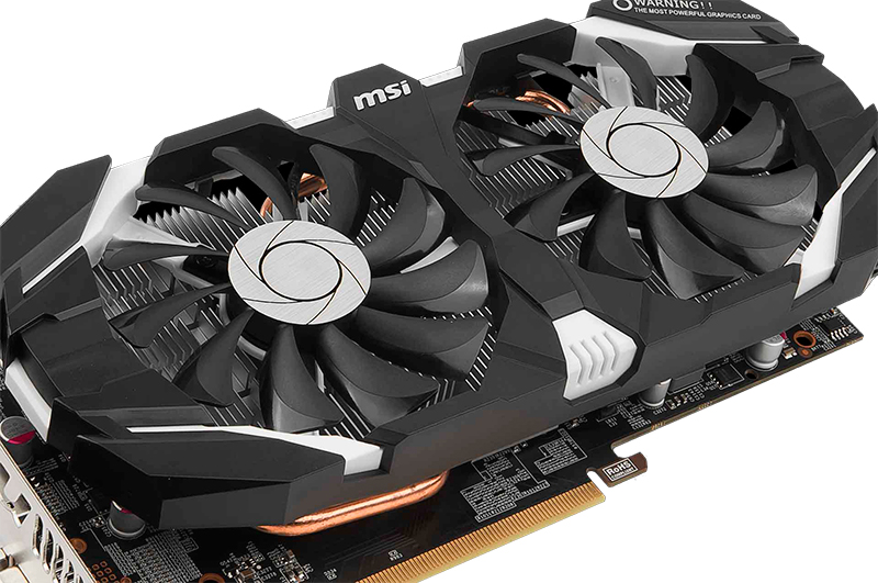Видеокарта MSI PCI-Ex GeForce GTX 1060 OC 6GB GDDR5 (192bit) (1544