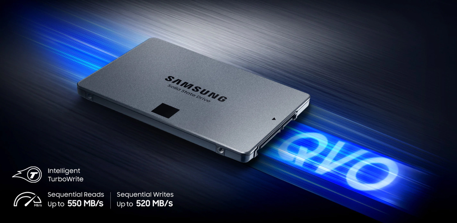 SSD диск Samsung 860 QVO 1TB 2.5