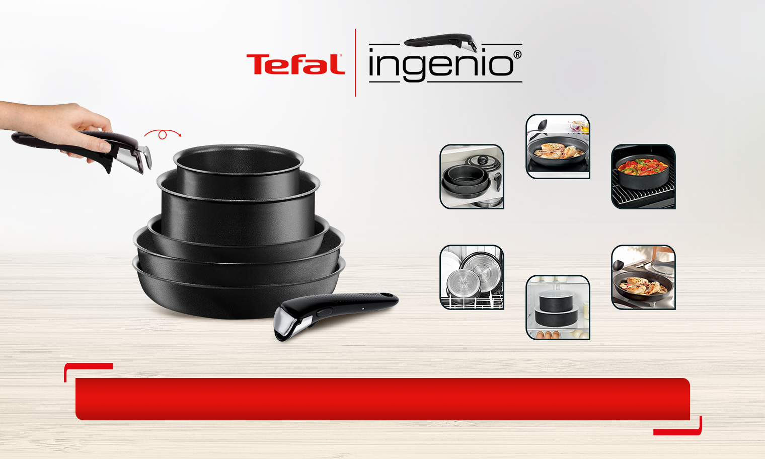 Tefal Ingenio Essential L2149902 Set 11 piezas
