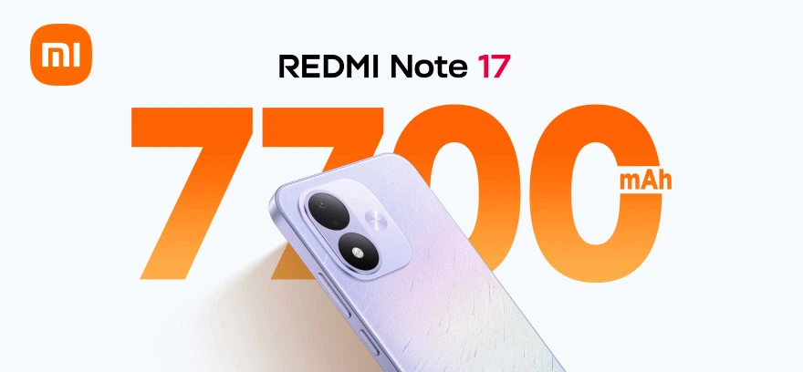 Новинки! Смартфоны REDMI Note17 - титан продуктивности