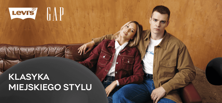 GAP & Levi's: klasyka miejskiego stylu ✨-15% na drugi produkt!