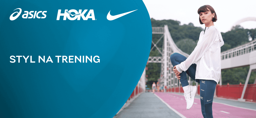 Asics, Hoka, Nike: styl na trening 🏃‍♀️💪 Rabat 75 zł przy zakupach od 350 zł!