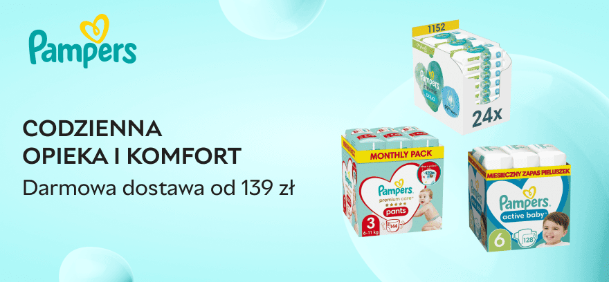 Pampers – codzienna opieka i komfort
