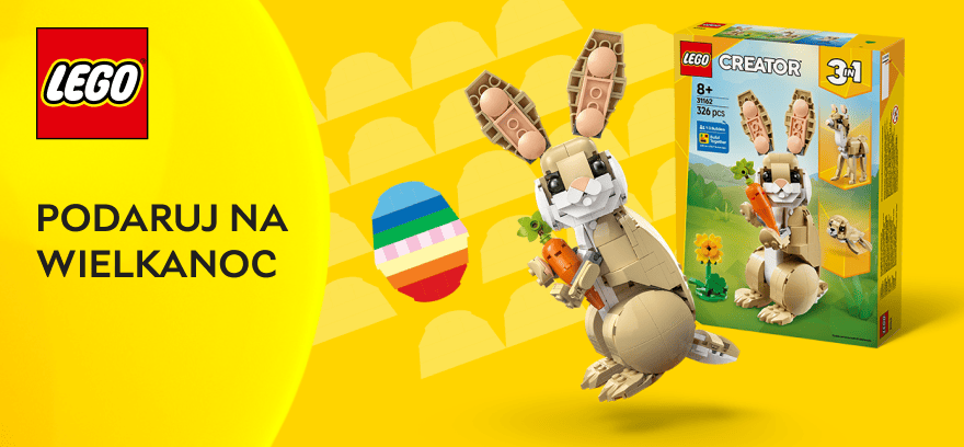 Podaruj LEGO na Wielkanoc – zbuduj radość razem!