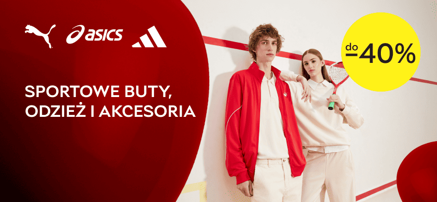 Sportowe buty, odzież i akcesoria – zyskaj -10% na cały koszyk!
