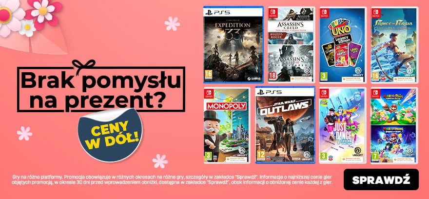 Brak pomysłu na prezent? Gry w supercenach czekają!