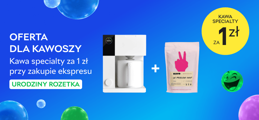 Urodzinowa oferta dla kawoszy – kawa specialty za 1 zł przy zakupie ekspresu Fellow Aiden! 🎉
