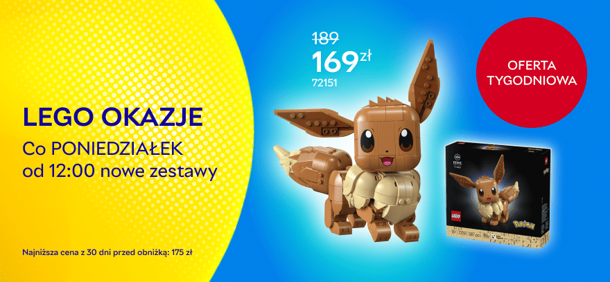 LEGO Okazje w Rozetka – pokochaj poniedziałki i kup LEGO w najlepszych cenach!
