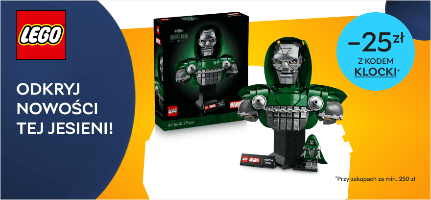 LEGO® – odkryj nowości tej jesieni! Dodatkowe -25 zł z kodem KLOCKI