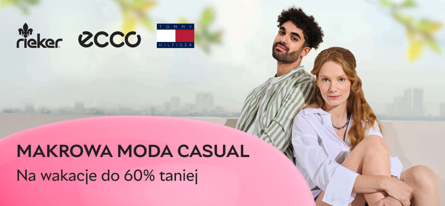 Markowa moda casual — na wakacje nawet 60% taniej!