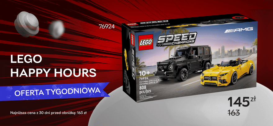 LEGO Happy Hours w Rozetka - pokochaj poniedziałki i kup LEGO w najlepszych cenach!