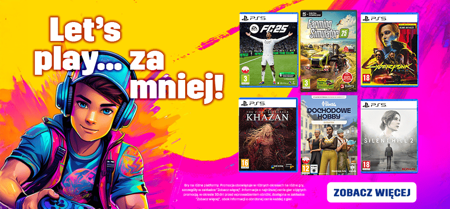 Let's play... za mniej!