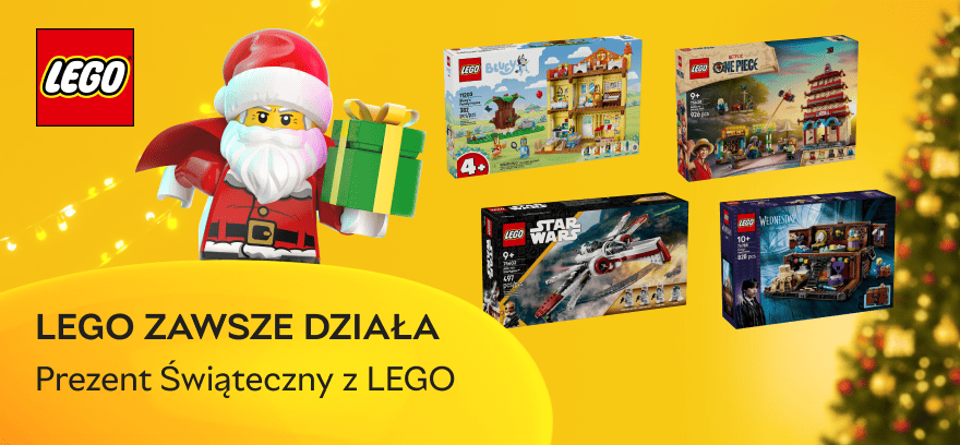 LEGO zawsze działa – zbuduj magię Świąt!