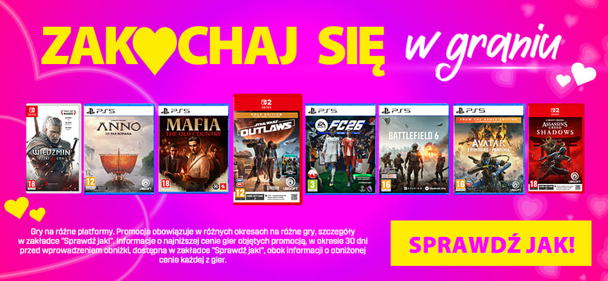 Zakochaj się w graniu! 🎮❤️