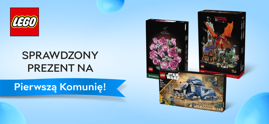 LEGO – перевірений подарунок на Перше Причастя!
