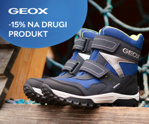 GEOX: czuj się komfortowo, wyglądaj doskonale! Extra -15% na drugi produkt