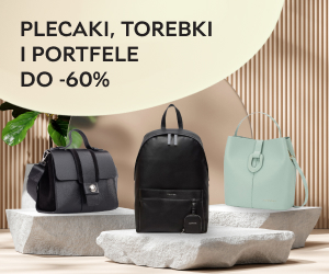 Plecaki, torebki i portfele do -60%!