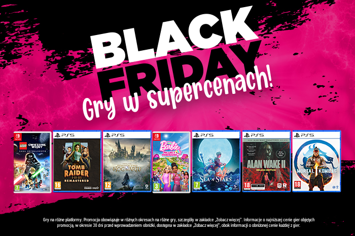 Black Friday - gry w supercenach!