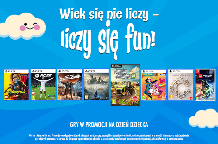 Gry w promocji na Dzień Dziecka — liczy się fun!
