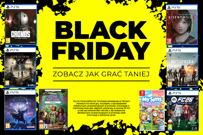 Black Friday – zobacz jak grać taniej!