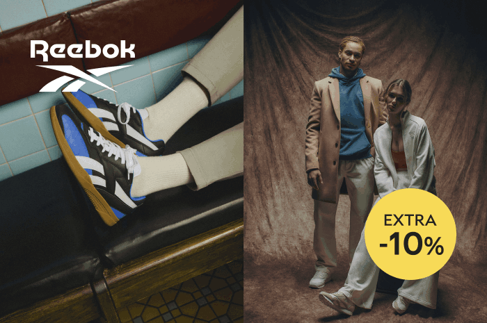 Нова колекція Reebok: додаткова знижка -10% з промокодом REEBOK10