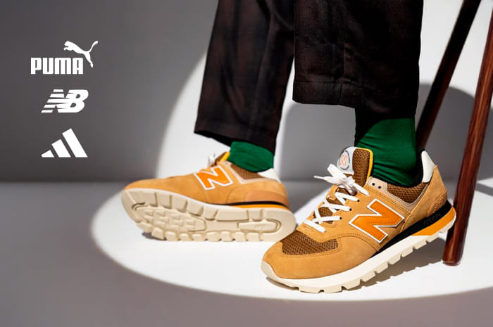 adidas, New Balance, Puma, Reebok — streetwear-класика зі знижками до -50%!