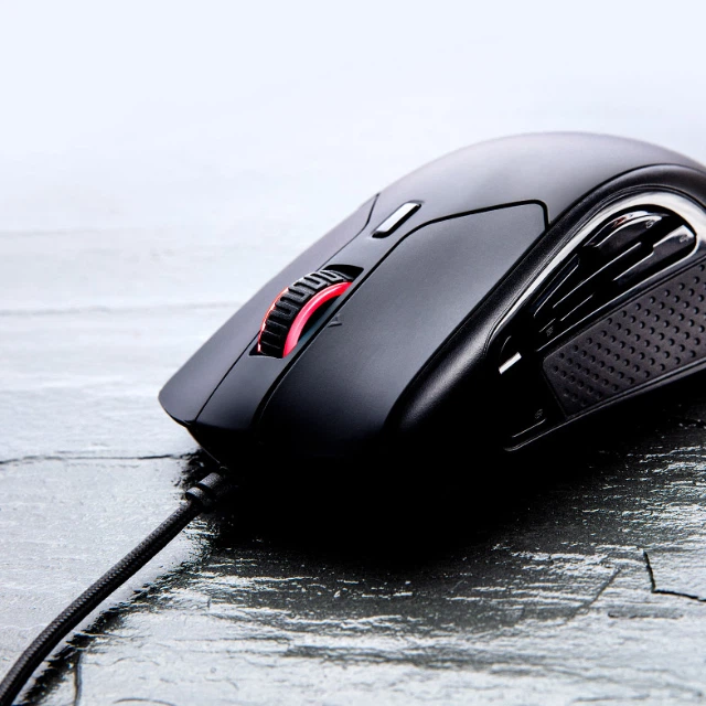 Миша HyperX Pulsefire Raid RGB USB Black (4P5Q3AA) – фото, відгуки