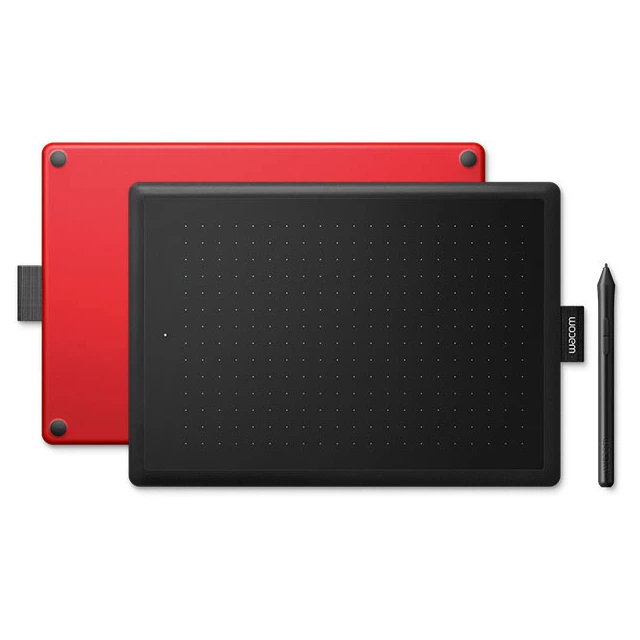 Графический планшет Wacom One by Medium Black/Red (CTL-672-N