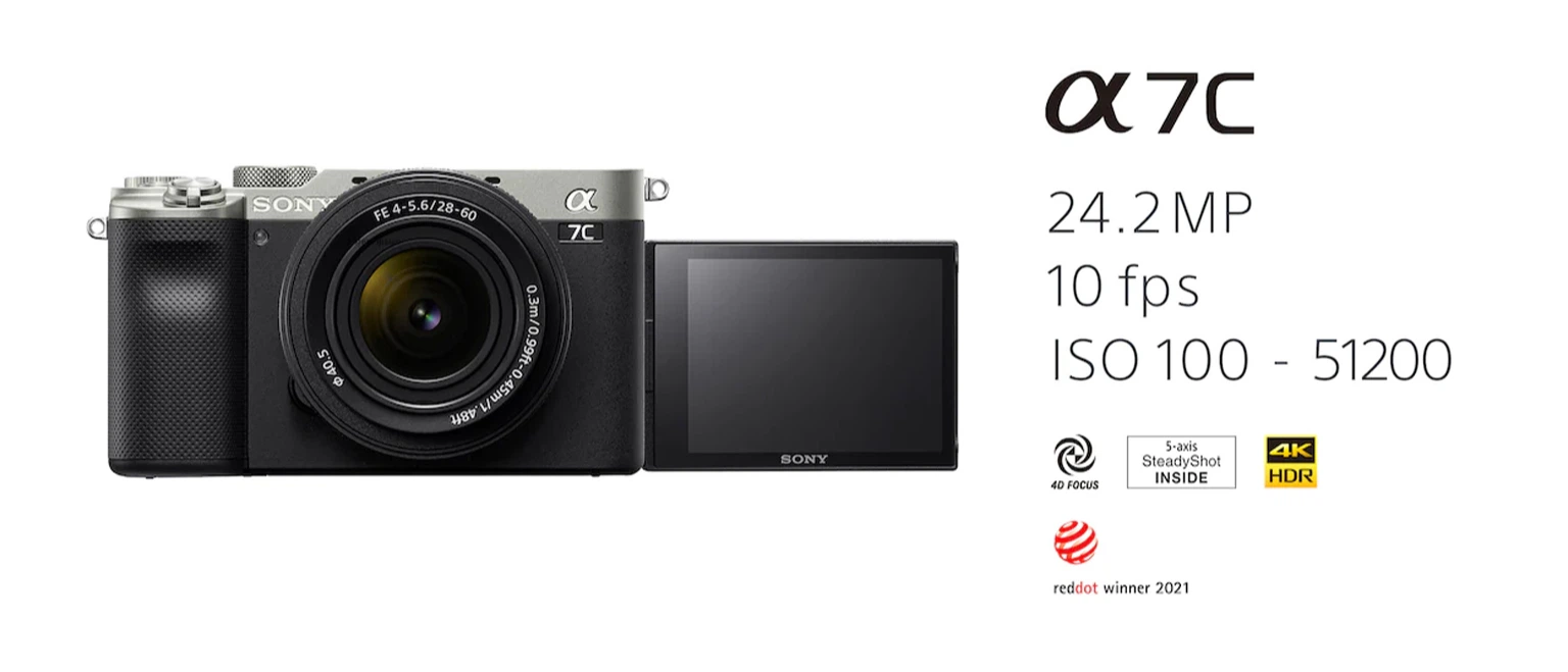 Фотоапарат Sony Alpha a7C Body Black (ILCE7CB.CEC) купити на