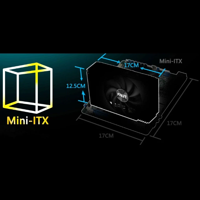 Відеокарта Palit PCI-Ex GeForce GTX 1660 Ti StormX 6GB GDDR6