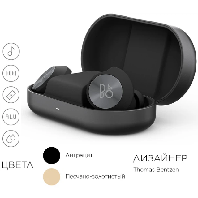 Наушники Bang & Olufsen Beoplay EQ Black (1240000) купить в