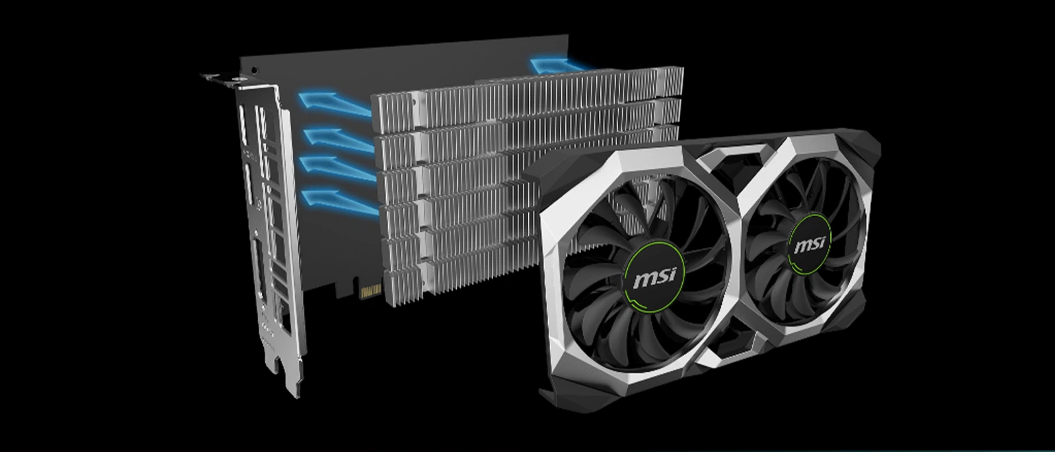 Видеокарта MSI PCI-Ex GeForce GTX 1650 D6 Ventus XS OC 4GB GDDR6